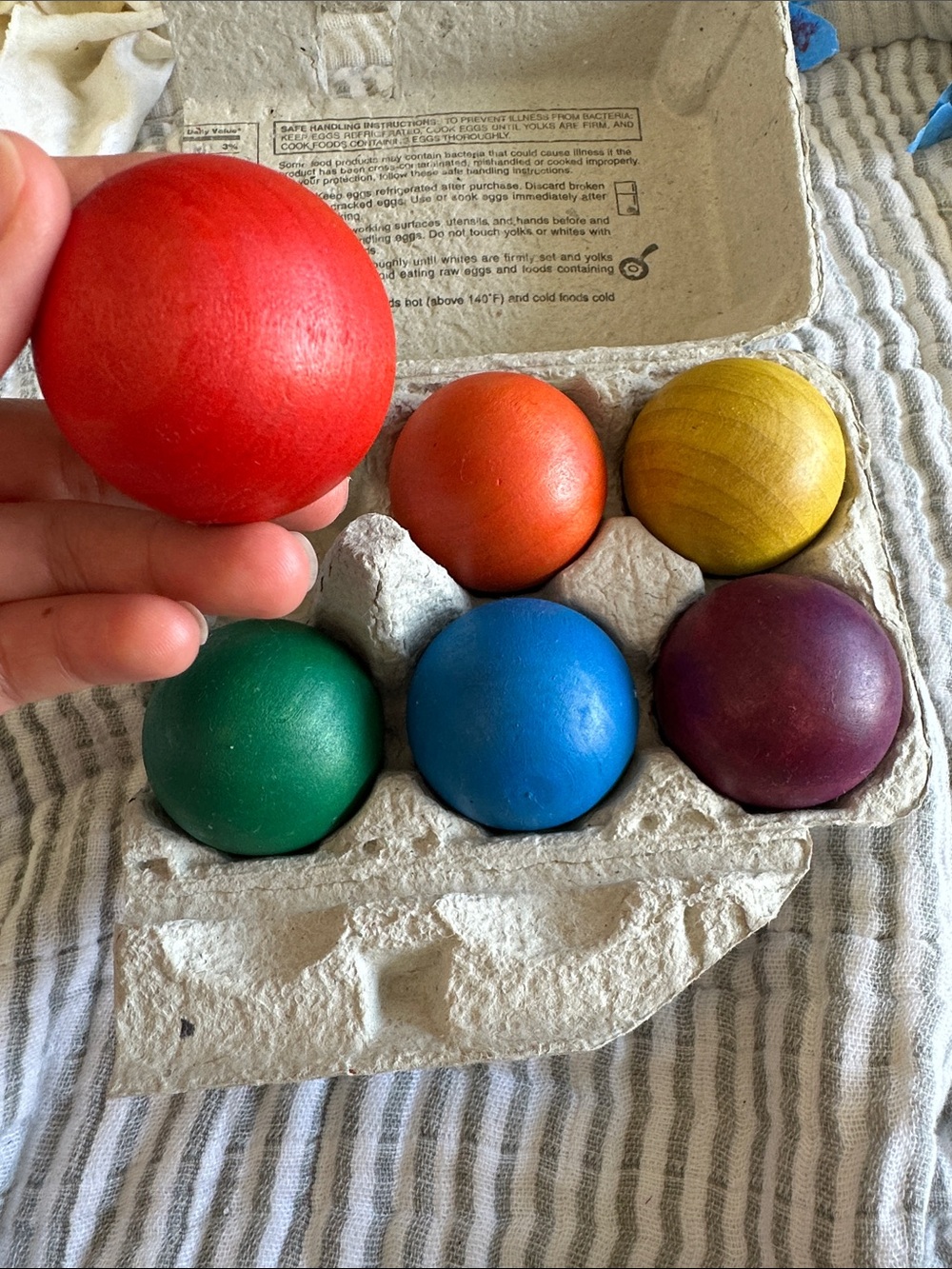 Grimm’s Style Wooden Balls - Picture 2 of 4